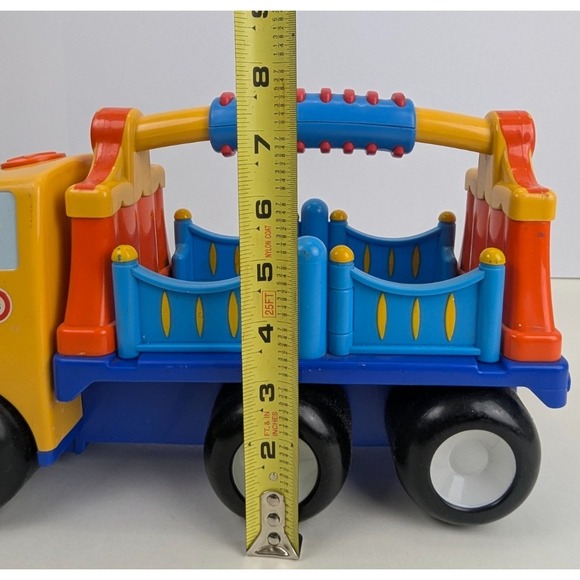 Little Tikes Handle Haulers Jangles The Circus Truck Sounds Tested Discontinued - Picture 11 of 12